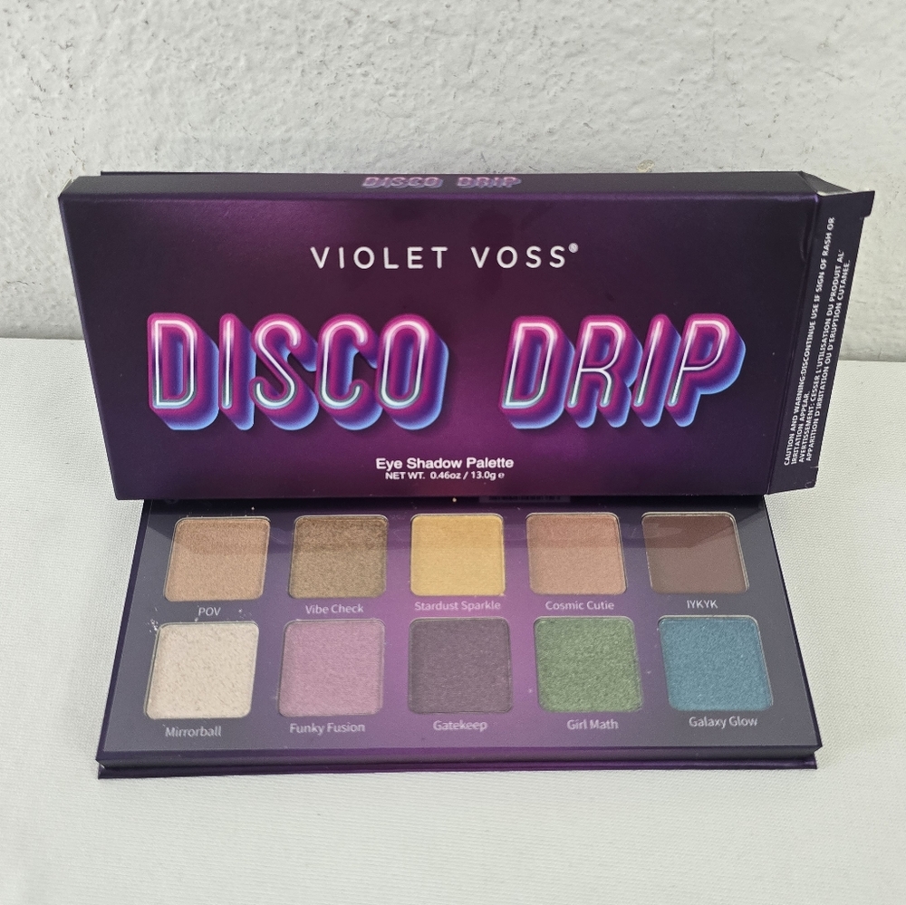 NWT Violet Voss Disco Drip Eye Shadow Palette